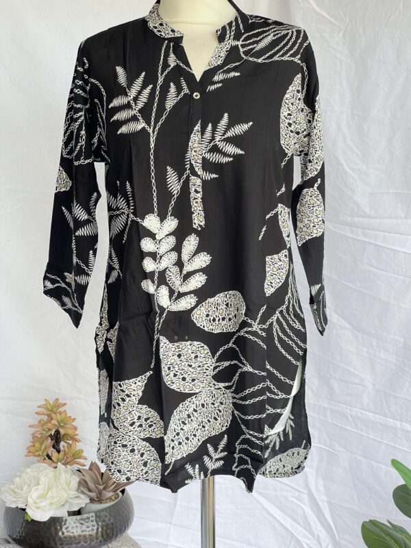 Floral Print Kurti - Image 4