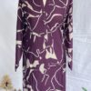 Purple Marble Effect Kurti