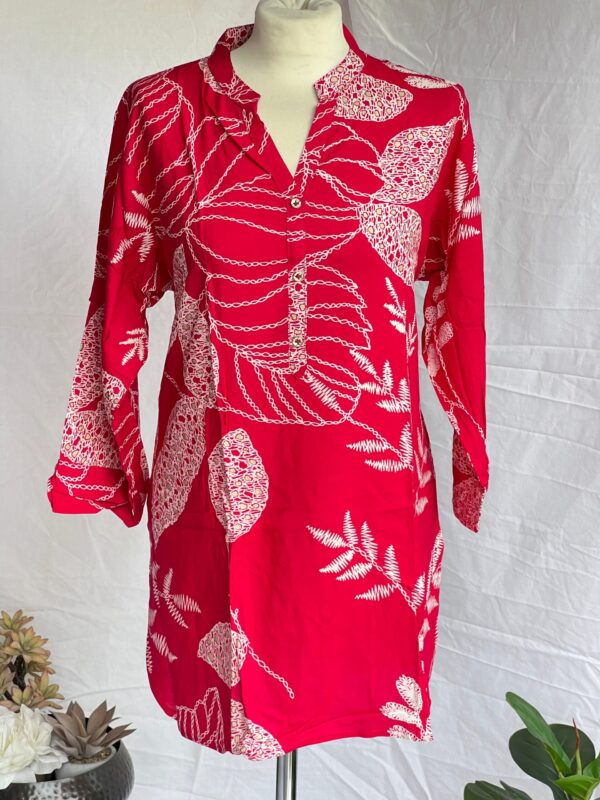 Floral Print Kurti - Image 2